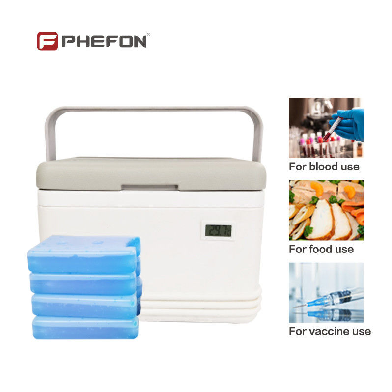 360*240*250mm Cooler Box with Ice Packs 8L Capacity for Outdoor Adventures