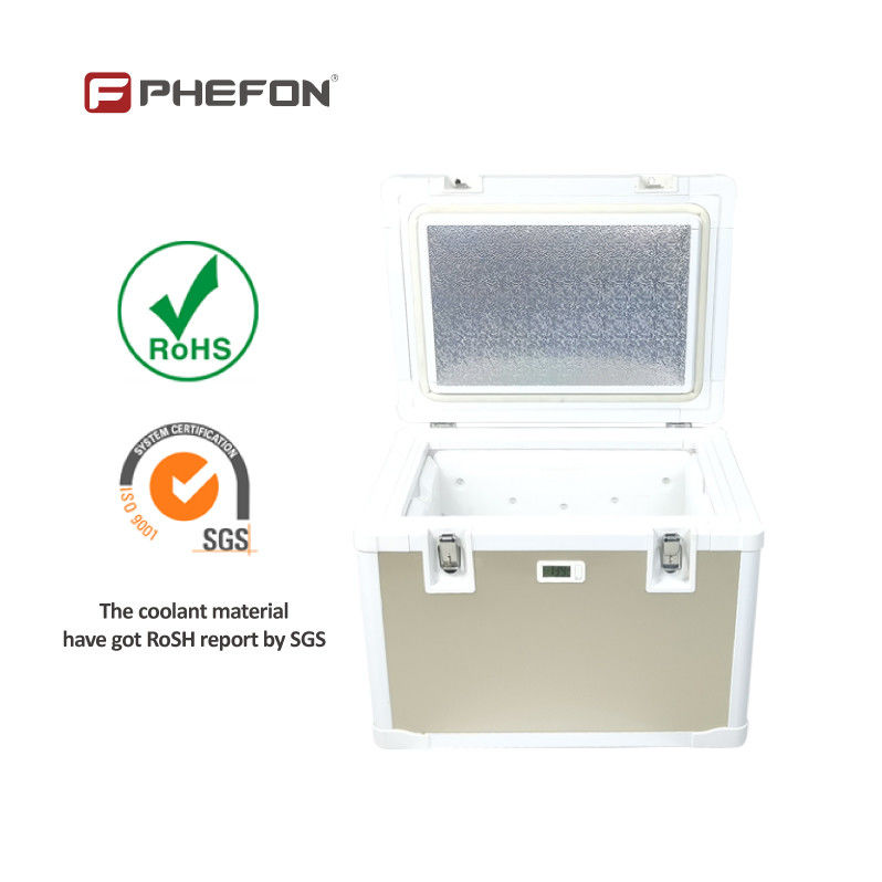 6pcs Ice Pack Supplied Vacuum Insulated Panel Cooler Box For Medical Storage And Cold Transportation