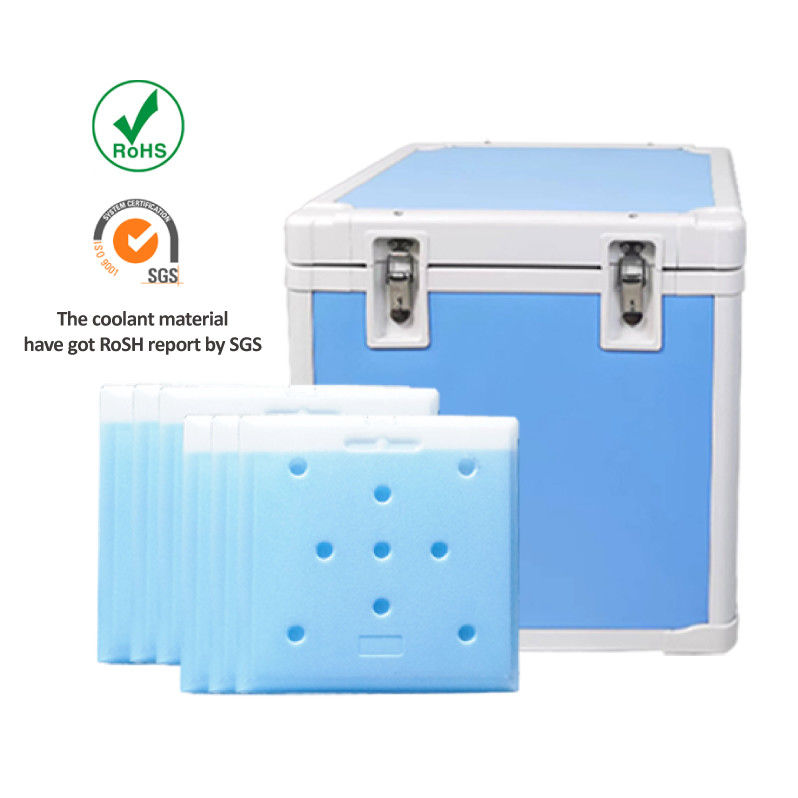 50L VPU Ice Cooler Box With 6pcs Ice Packs Durable Long Lasting Temperature Control