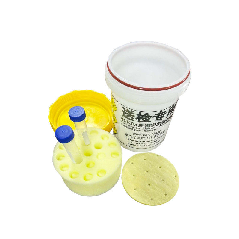 UN2814  UN3373 Triple Package Configuration Box For Infectious Substance Transport With IATA Compliance