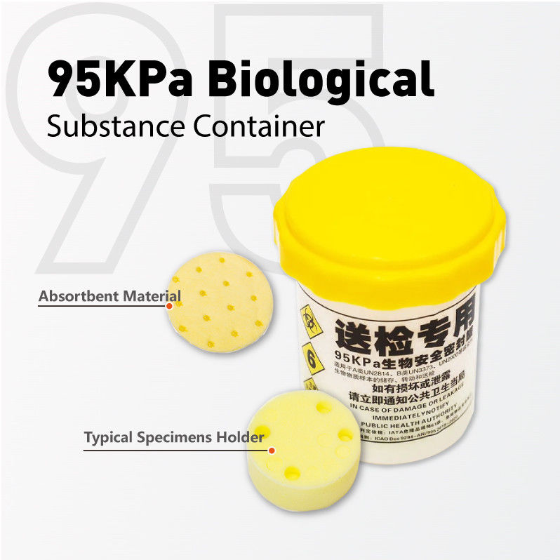 UN2814 UN3373 Medical Cooler Box For Safe Sample Transport Temperature Range 0°C To 10°C Sample Storage Solution PU Polyurethane Foam Insulation