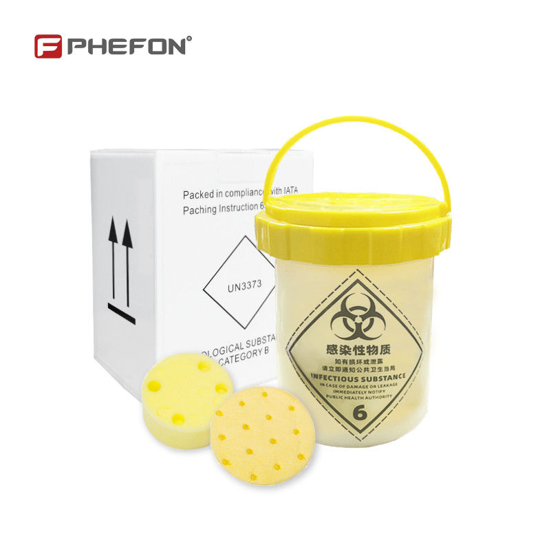 UN2814 / UN3373 Box Infectious Substance Transport Container with 95KPa Pressure Resistance  Biological Sample Transport Compliant with IATA Packing Instruction