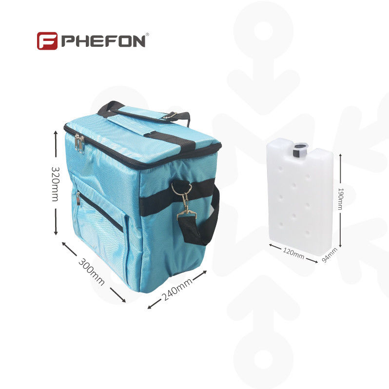 15L / 33L Capacity Soft Cooler With Ice Pack Support Customizable Logo For Medical And Outdoor Cold Chain Use