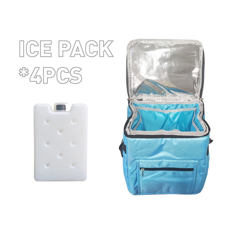 Insulated Fabric With Waterproof Lining Reagent Cold Bag Customized Thermal Protection Cooler Bag For Laboratory Samples