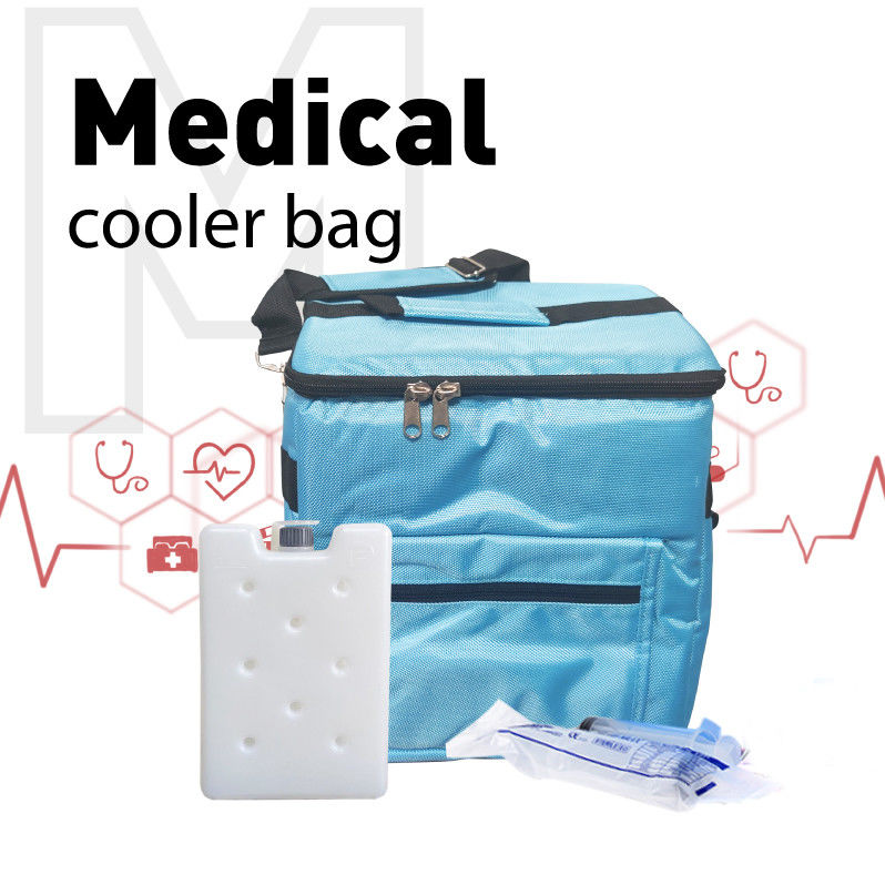 Insulation Cooler Bag With Ice Packs For Temperature-Sensitive Products Blood Transportation Cold Bag