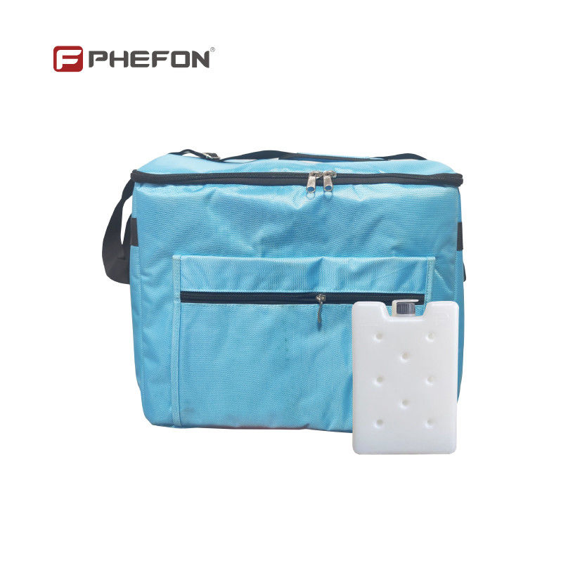 Soft Cooler Bag With Insulation And Medical Silver Aluminum Film Lining Support Customizable Logo