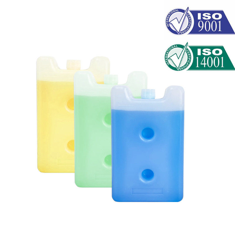 Customizable PCM Phase Change Material Ice Pack HDPE Plastic Ice Box For Cooler Box