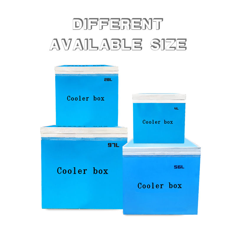 Long Cold Time VIP Insulation Cold Box With PCM Ice Packs And Durable Construction For Cold Chain Logistics