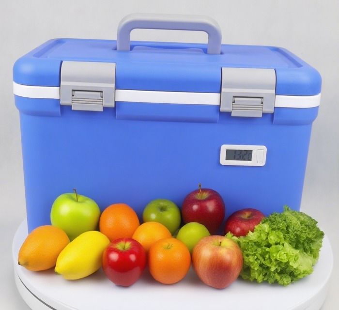 Phefon FS-12L Cold Chain Box - 12L Polyurethane Foam Insulated Cooler for Outdoor Use