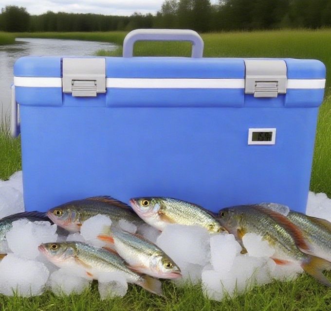 30L Ice Cooler Box for Camping, BBQ, and Picnic - 48h Cold Storage