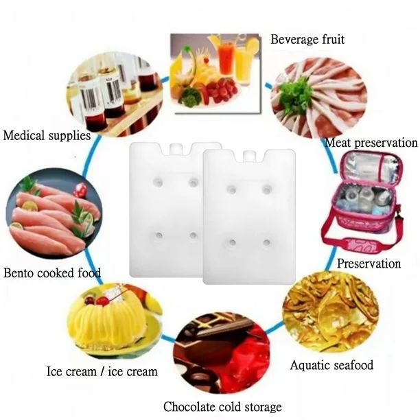 Food-grade Non-toxic Reusable PCM Ice Packs with Customizable Mold for Effective Beverage Cooling