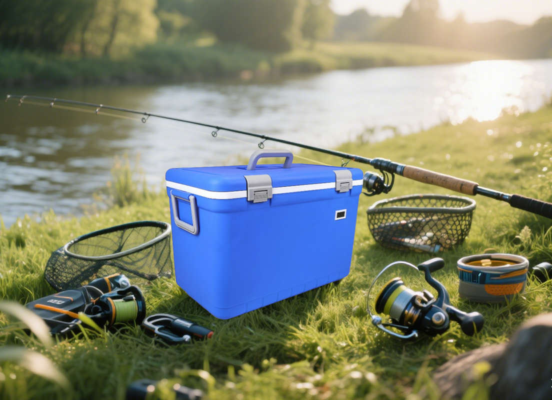Phefon FS-35L Ice Cooler Box for Camping, Fishing, and BBQs with 72h Cold Storage