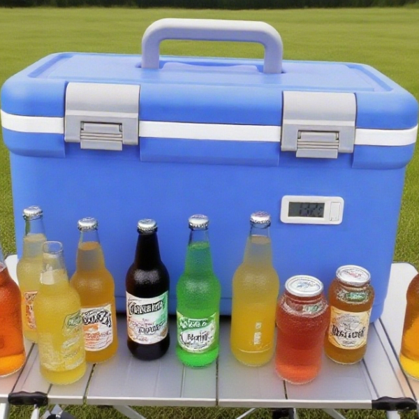 Phefon FS-35L Ice Cooler Box with 72h Cold Storage for Camping & Outdoor