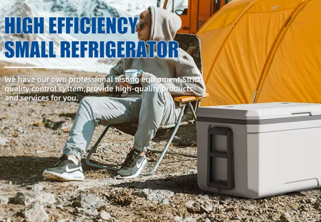 Phefon Wheels Ice Cooler Box 70L Capacity Insulated Cooler Box CE And ISO Certified