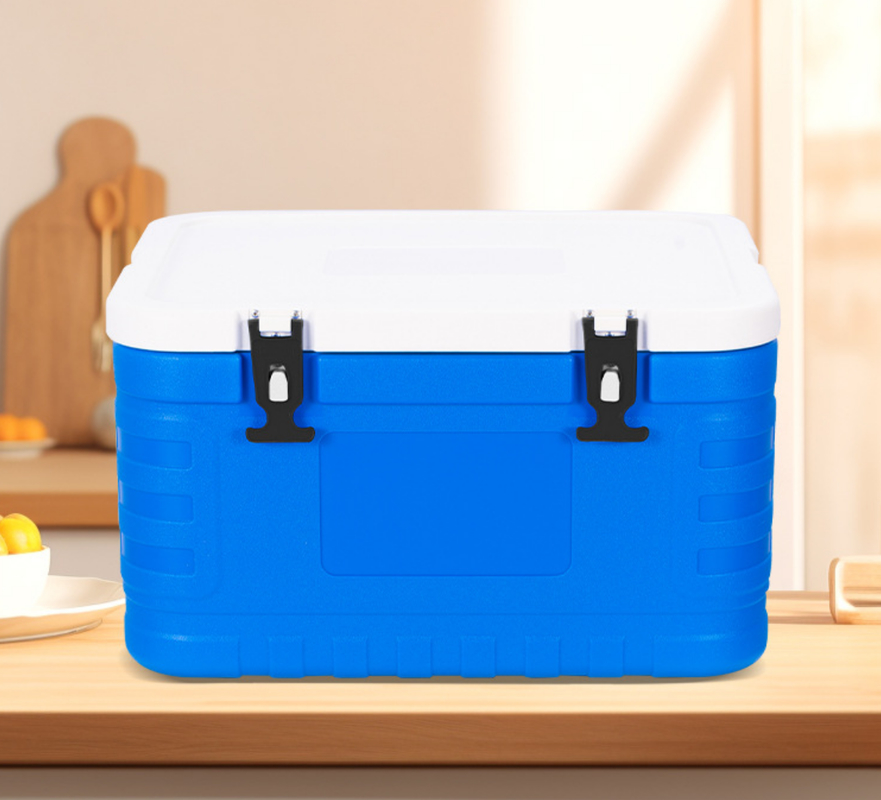 64.5X53.2X39.6 Cm Waterproof Insulated Ice Cooler Box Hard Cooler for Outdoor Activities