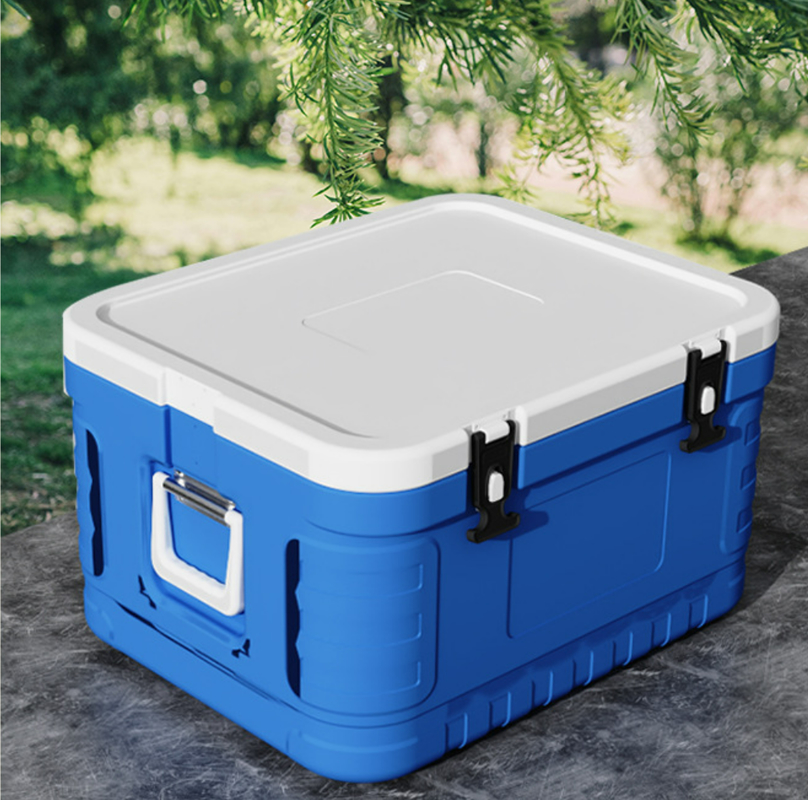 FS-85L Ice Cooler Box with 400*250*278mm External Dimensions and 327*167*205mm Internal Space for Camping and Outdoor Use