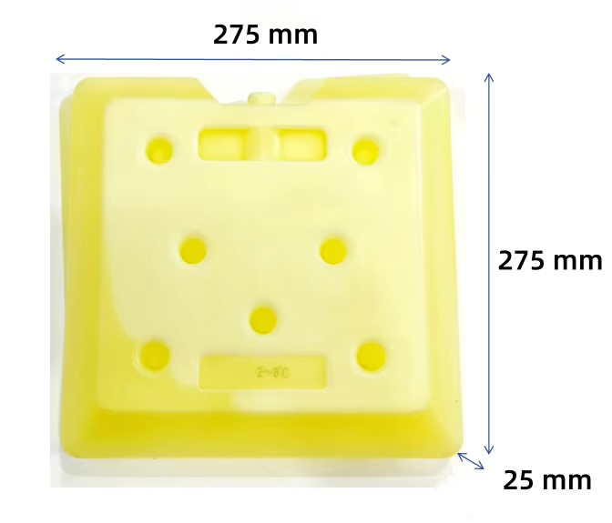 Customizable Durable PCM Ice Pack with Various Sizes and 2-8C 15-25C Temperature Range