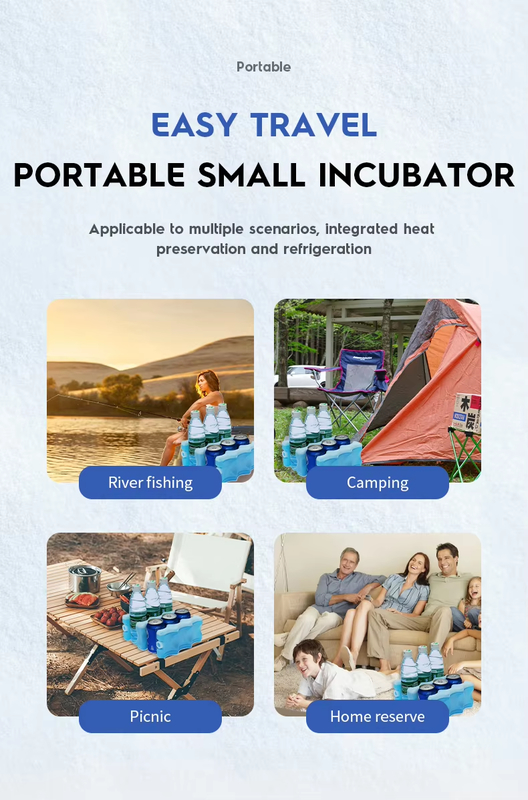 Wholesales HDPE Material Hard Non-toxic HDPE Reusable Ice Packs Large Freezer Blocks Ice Bricks Cool Pack