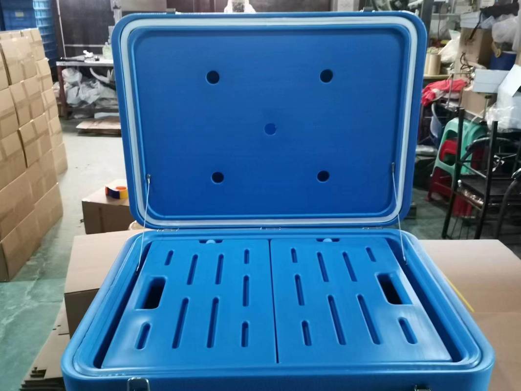100L Multi-functional Ice Insulated Cooler Box With Handle For Cold Chain Storage