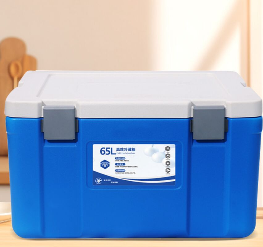 Durable ISO Certified Portable Ice Cooler Box for Camping and Outdoor Activities