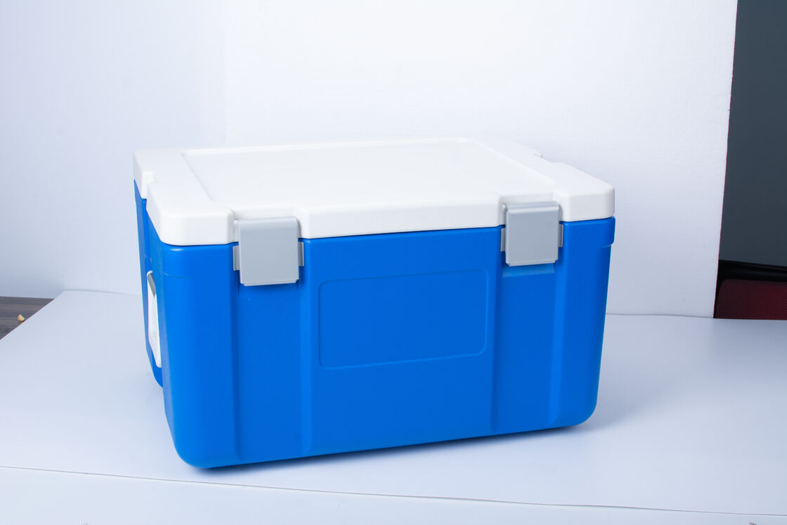 FS-65L Ice Cooler Box with Easy Handling And Transport Supply One Set Ice Pack and Optional Temperature Install