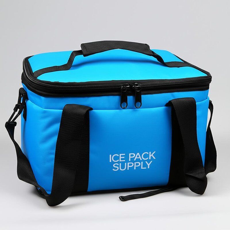 Soft Cooler with Pearl Wool Insulation and Medical Silver Aluminum Film Lining for Customizable Logo Support