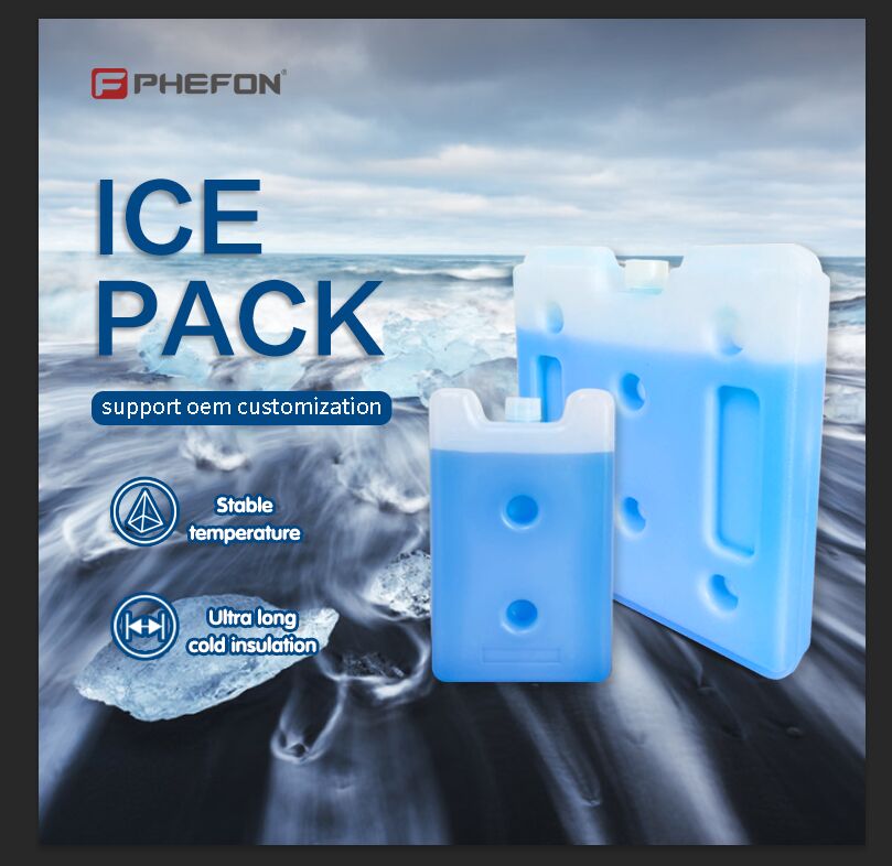 Reusable PCM Ice Packs with -25°C to 25°C Temperature Range High Durability and Freezer-Safe Phase Change Material Ice Pack
