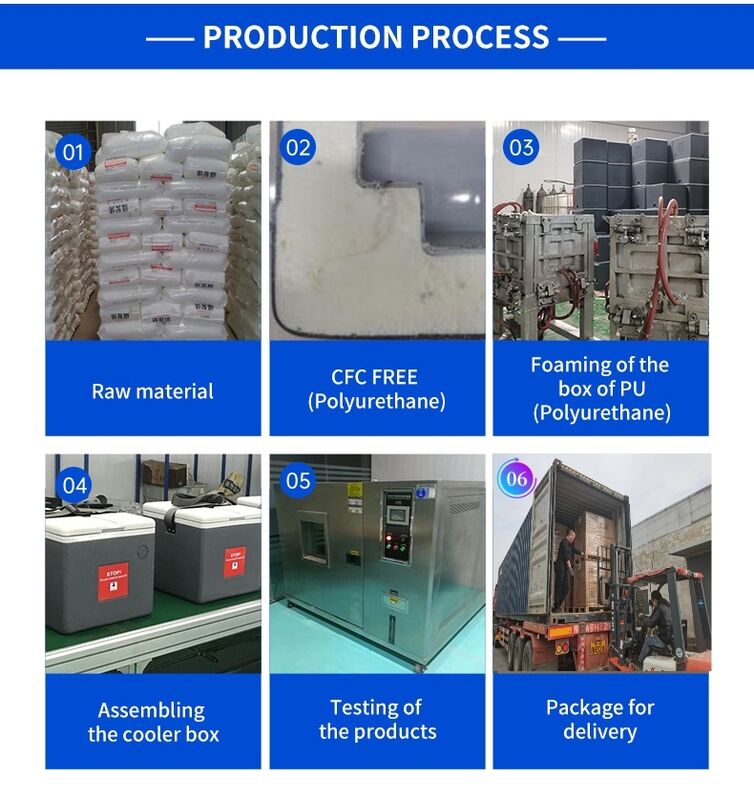 CE ISO Approved Vaccine Cooler Box  With 35 Hours Cooling Duration And 1.7L Capacity For CDC Safe Vaccine Transport