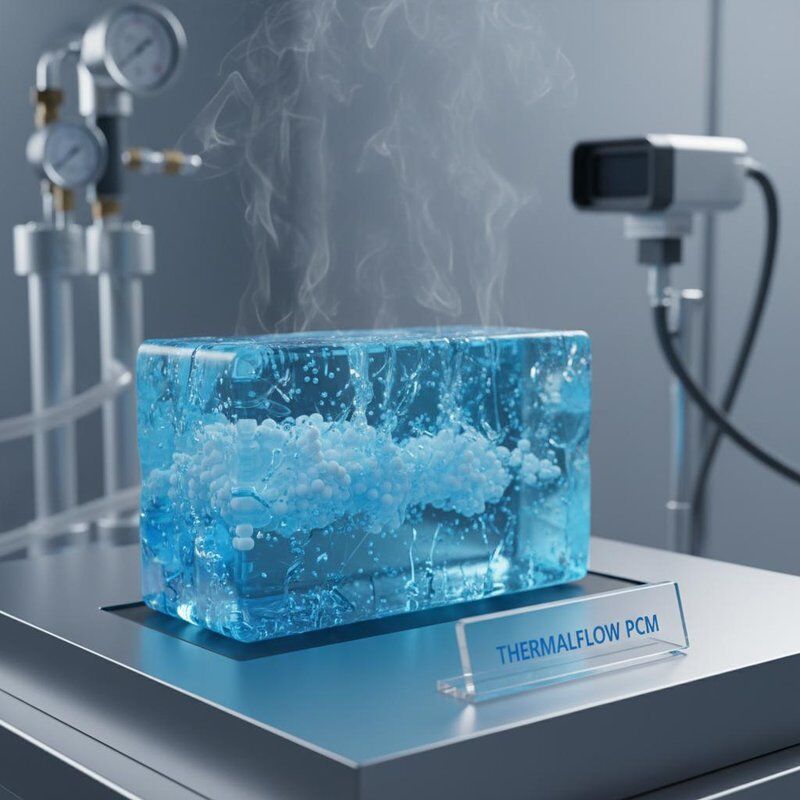 Reusable Phase Change Material Providing Temperature Control And Cooling Capabilities Suitable For Diverse Industrial Uses