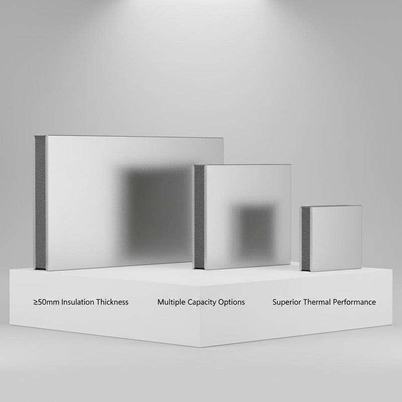 Liner Stainless Board Vacuum Insulated Panel with ≥50mm Insulation Thickness and Multiple Capacity Options for Superior Thermal Performance