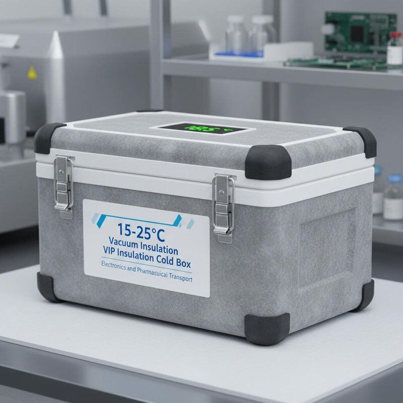 15-25°C Vacuum Insulation VIP Insulation Cold Box Durable Thermal Packaging for Electronics and Pharmaceutical Transport