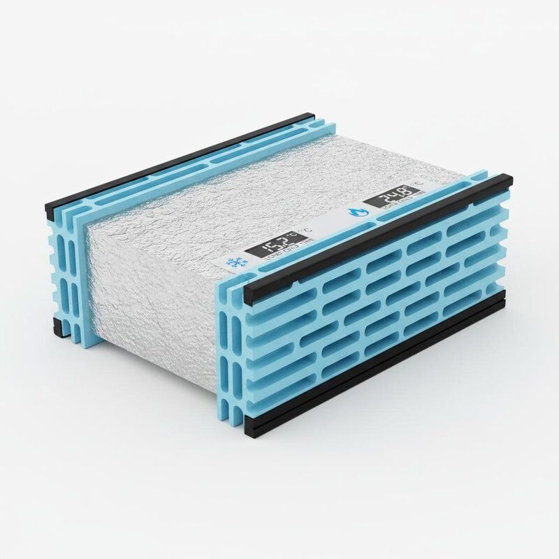 15 to 25 degrees Celsius Vacuum Insulated Panel with Outer Hollow Board Offering Long Cold Time