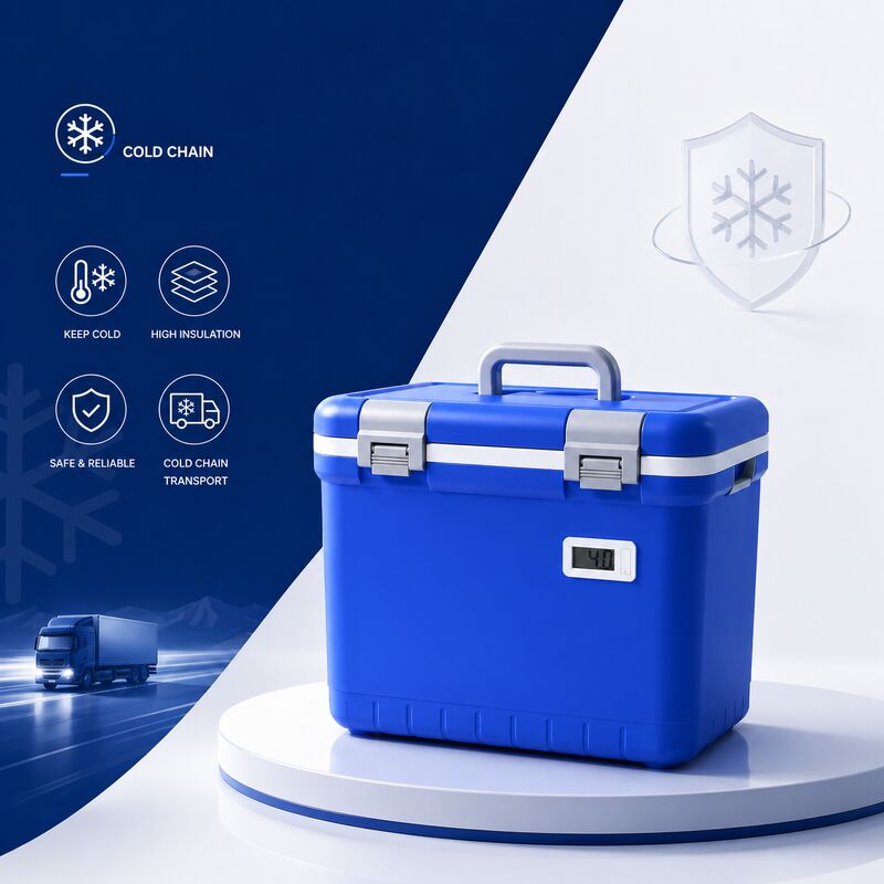 12 Liters Medical Cooler Box CE Certified Portable Cooler Ensuring Safe Transport Of Medical And Pharmaceutical Products