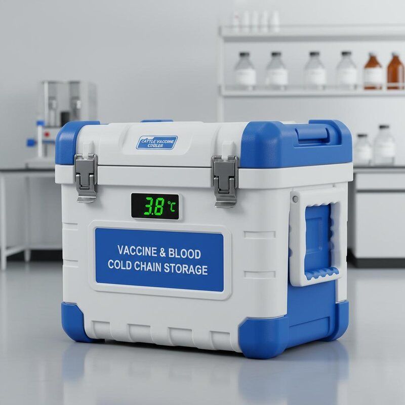 Vaccine Transport Box Medical Blood Vaccine Cold Chain Storage Best Cattle Vaccine Cooler Providing Durable and Cooling