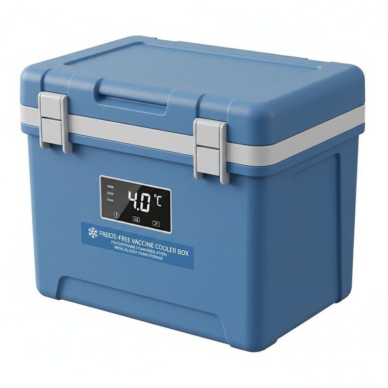 Freeze-free Vaccine Cooler Box Built with Polyurethane Foam Insulation Ensuring Medical Blood Vaccine Cold Chain Storage