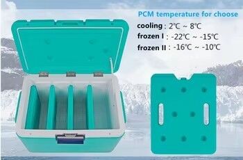 54 Liter Hard-Cooler mit optionaler Temperaturanzeige und Eispack-Konfiguration Versorgung Ein Satz geeignet für die KaltketteTransport