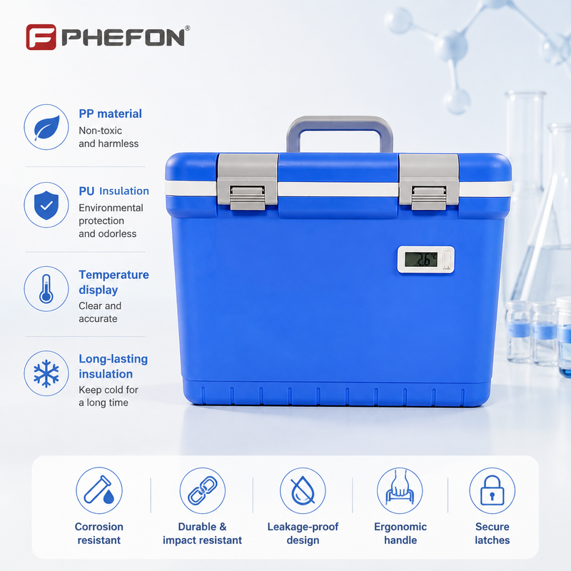 Medical Cooler Box For Temperature-Sensitive Products With CE ISO Certified Ideal For Medical Cold Chain Storage