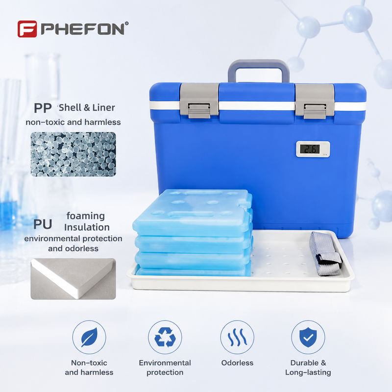 Cold Life 24h Medical Cold Chain Storage Container  12L Cold Box Offering Cold Chain Management And Vaccine Protection