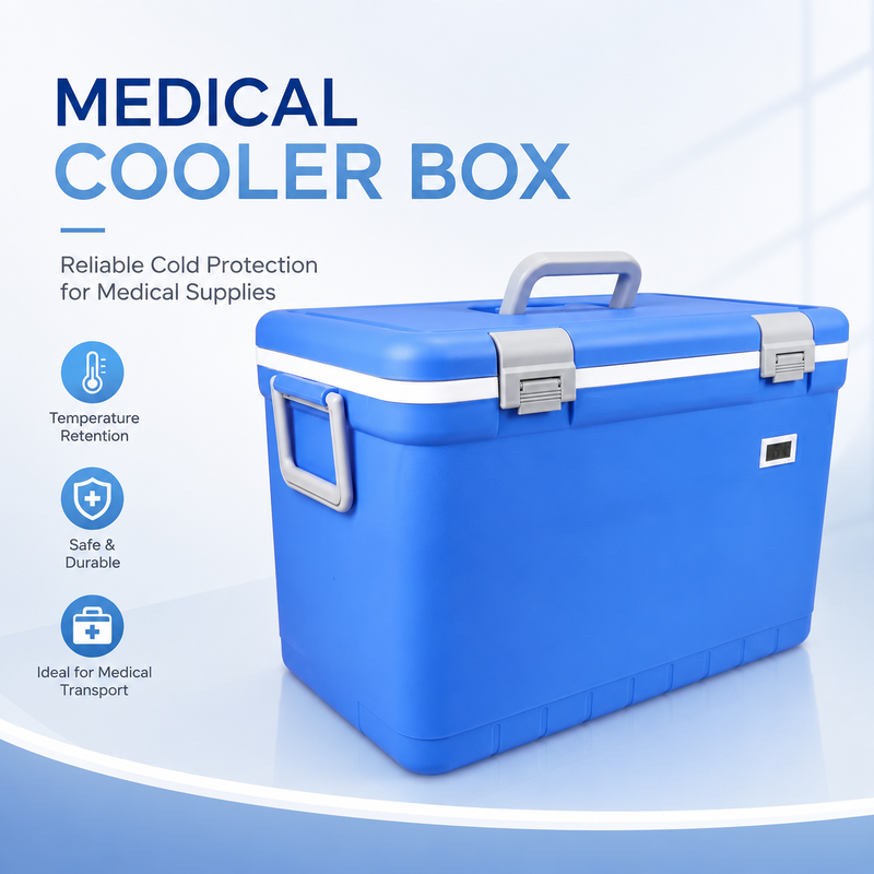 Shockproof And Waterproof Design Small Portable Cooler For Medicine Vaccine Cooler Box Compact And Designed To Protect Sensitive Medical Products