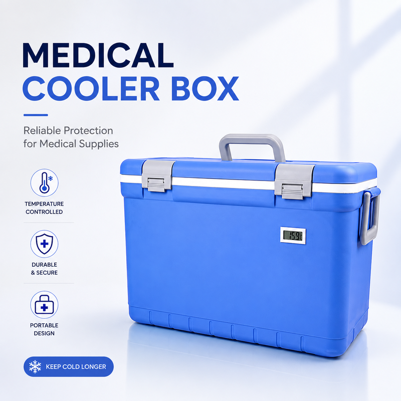 Ice Packs Supply One Set Medical Cooler Box CE Certified Customized Logo Designed for Cold Chain Management in Healthcare