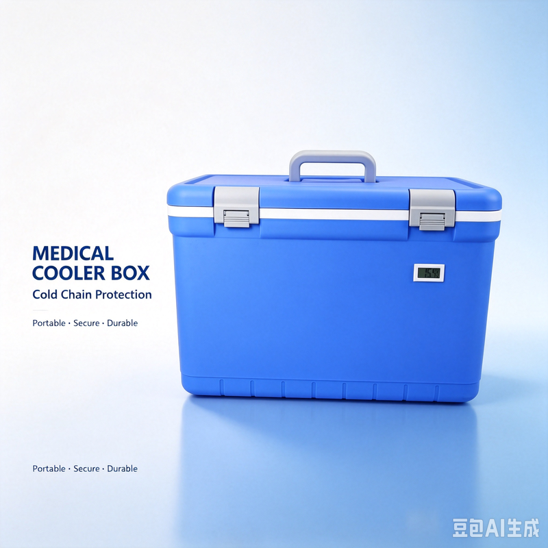 PU Insulation Vaccine Cooler Box Ice Medication Cold Box Insulated Container for Safe Transport and Storage of Vaccines