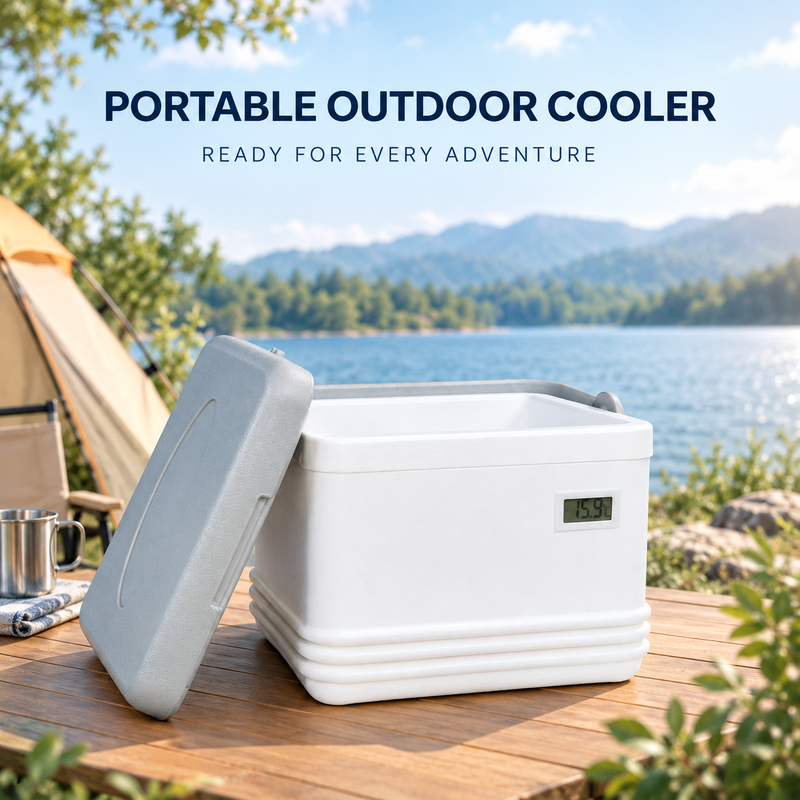 Ice Pack Supply One Set Best Cool Box Ice Cooler Box Durable Portable Cooler Great for Camping Fishing and Outdoor Trips