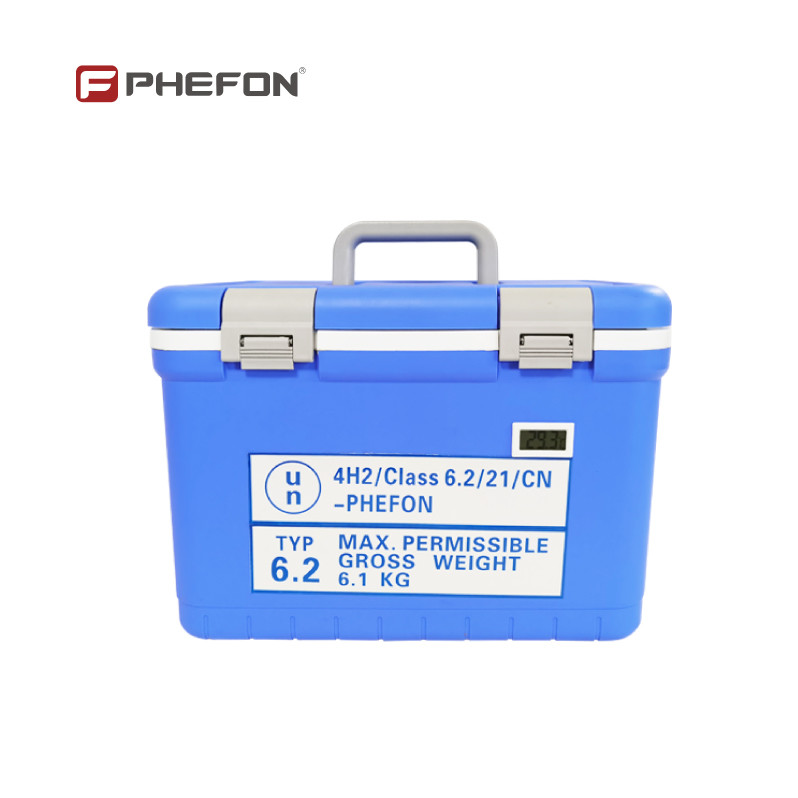PP Outer Shell And Liner UN2814 Box 2pcs / Cooler Included UN3373 ...
