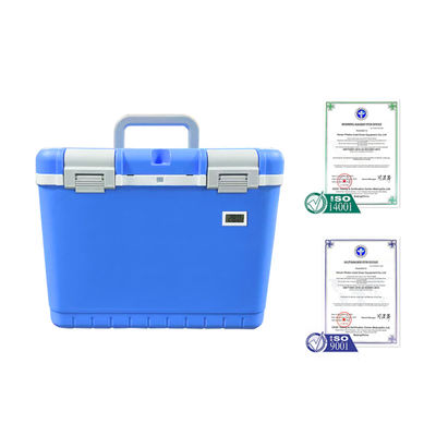 Durable Impact-resistant and Corrosion-resistant Medical Cooler Box with 2-8°C Temperature Range Compliant with WHO and CDC Standards