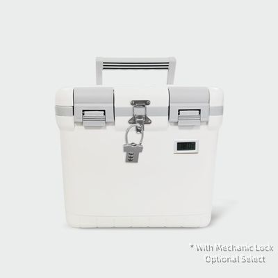 Portable Medical Blood Transport Vaccine Cooler Box For Traveling Ice Cold Chain Transport