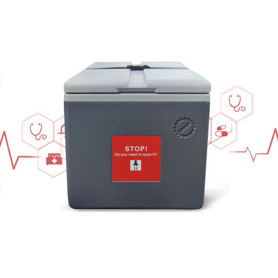 Phefon 1.7L Vaccine Cooler Box Passive Insulation Cooler Box Ice Pack Supply Cold Energy Factory Direct Supply With OEM Customization
