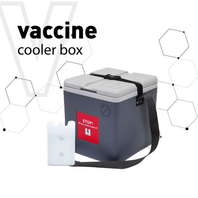 Small Portable Medical Cooler Box for Medicine Designed to Preserve Medicine Integrity During Transport and Storage