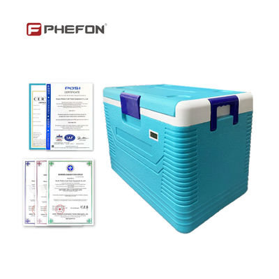 Medical Cooler Box 54L with PU Foam Insulation for Vaccine Storage