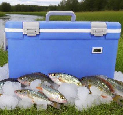 30L Ice Cooler Box for Camping, BBQ, and Picnic - 48h Cold Storage