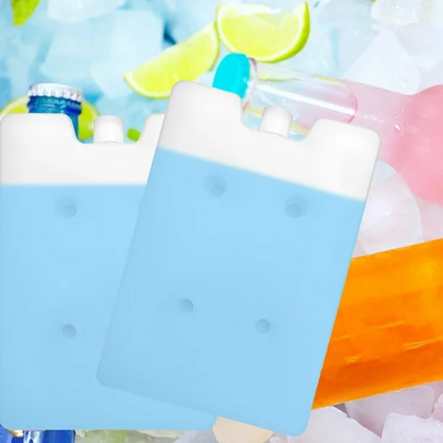 Cool Reusable Insulated Gel Ice Pack Ice  Brick Freezer Cold Packs Coolers Lunch Boxes For Camping